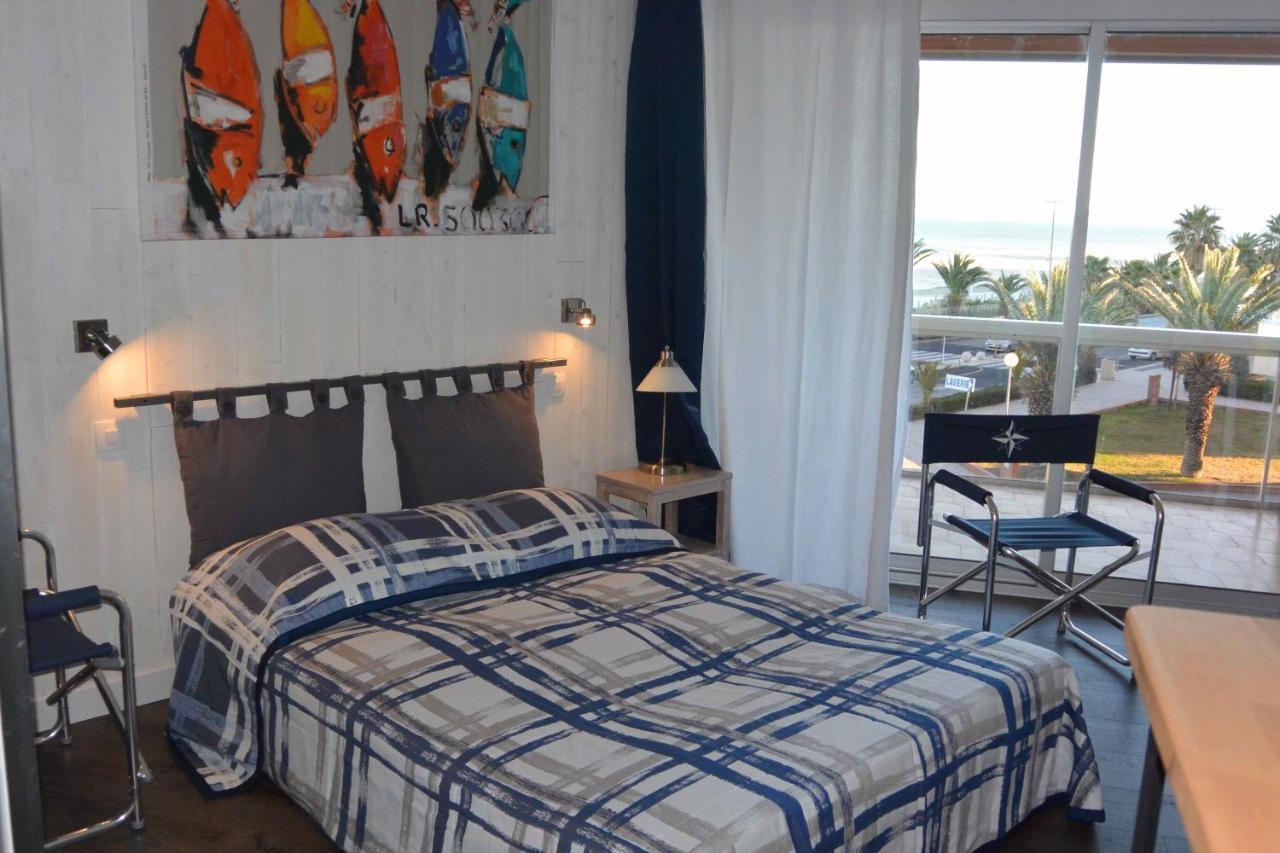 Studio Vue Mer Et Cap Canet-en-Roussillon Bagian luar foto
