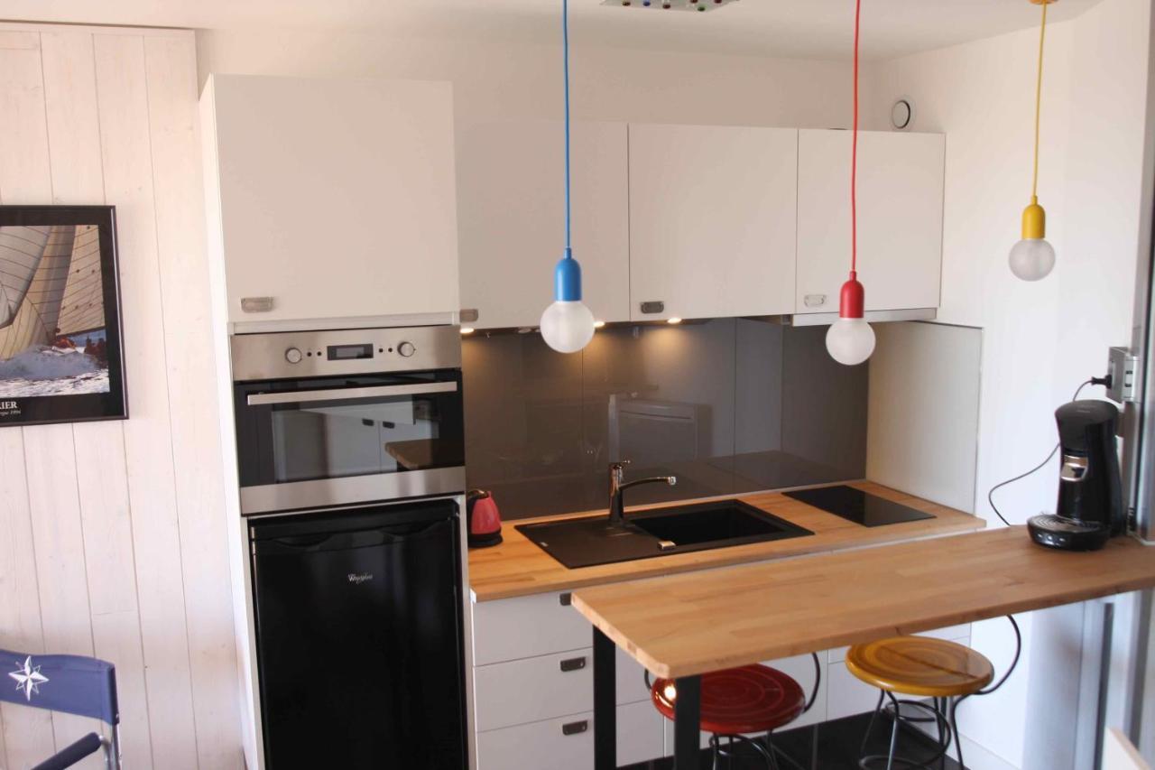 Studio Vue Mer Et Cap Canet-en-Roussillon Bagian luar foto