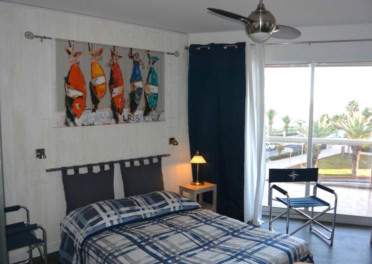 Studio Vue Mer Et Cap Canet-en-Roussillon Bagian luar foto